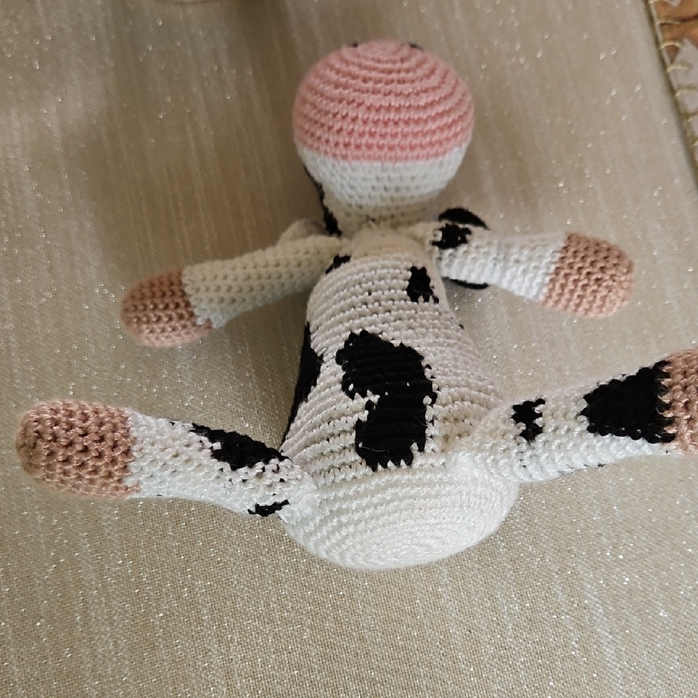 Crochet Cow Plush - Picture 6 of 6